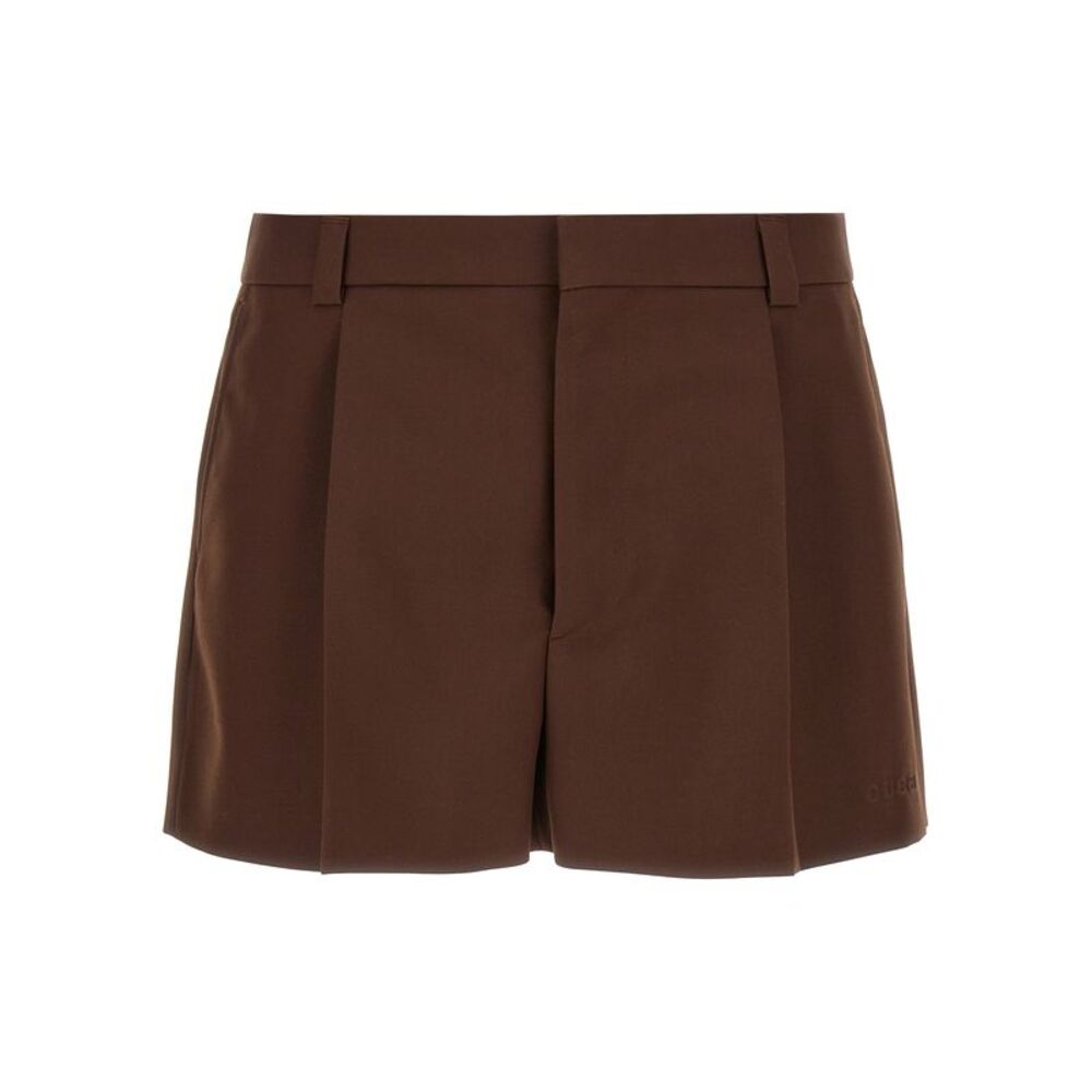 Gucci Brown Wool Bermuda Men's Shorts